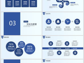 科技抽象科幻網絡開發公司簡介PPT模板 賦能未來，創領數字紀元